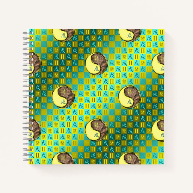 Cuaderno Géminis y Perro de Tierra (Anverso)