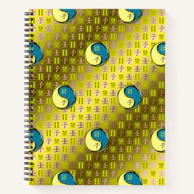 Cuaderno Géminis y Rata de Agua (Anverso)
