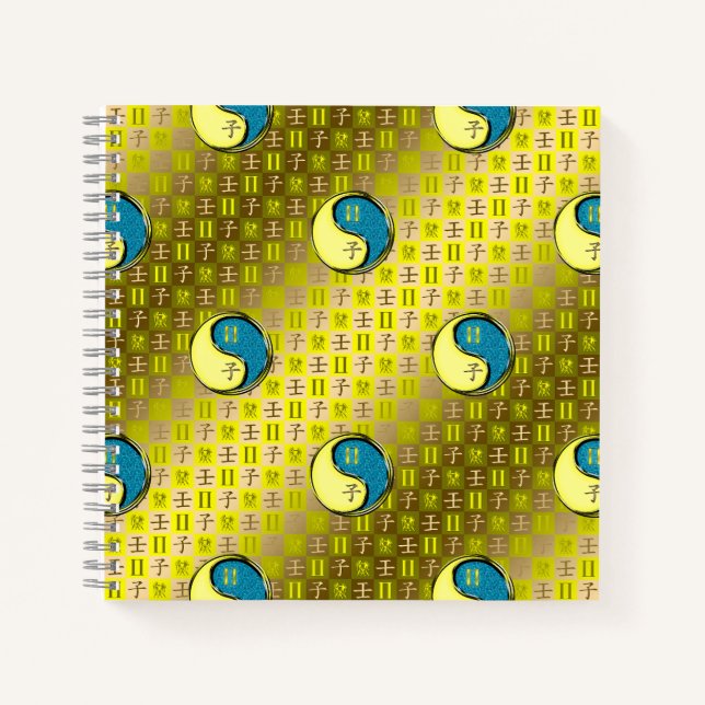 Cuaderno Géminis y Rata de Agua (Anverso)