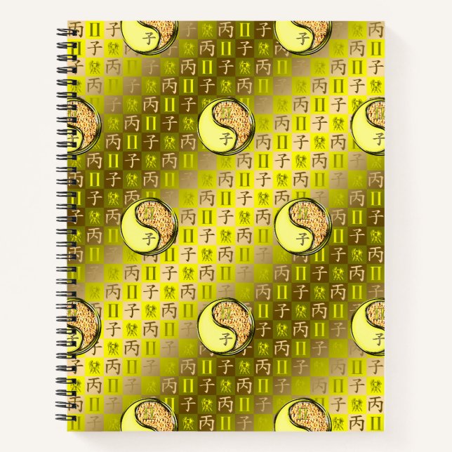 Cuaderno Géminis y Rata de Fuego (Anverso)