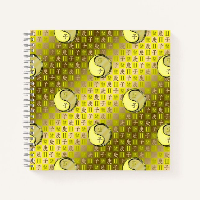 Cuaderno Géminis y Rata de Metal (Anverso)