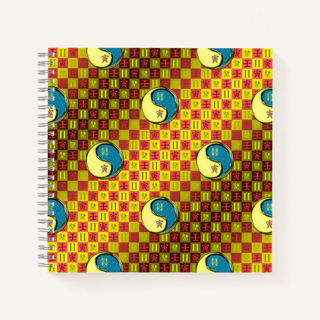 Cuaderno Géminis y Tigre de Agua (Anverso)