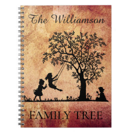 Cuaderno Genealogía Personalizada Árbol Genealógico Antiguo