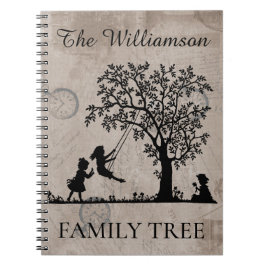 Cuaderno Genealogía Personalizada Árbol Genealógico Familia