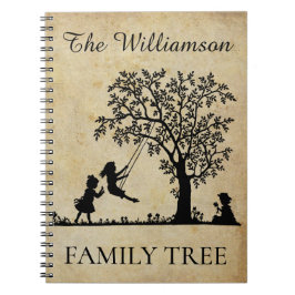 Cuaderno Genealogía Personalizada Árbol Genealógico Familia