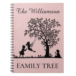 Cuaderno Genealogía Personalizada Árbol Genealógico Familia