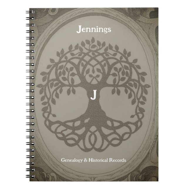 Cuaderno Genealogía Registros de árbol familiar Ancestry Li (Frente)