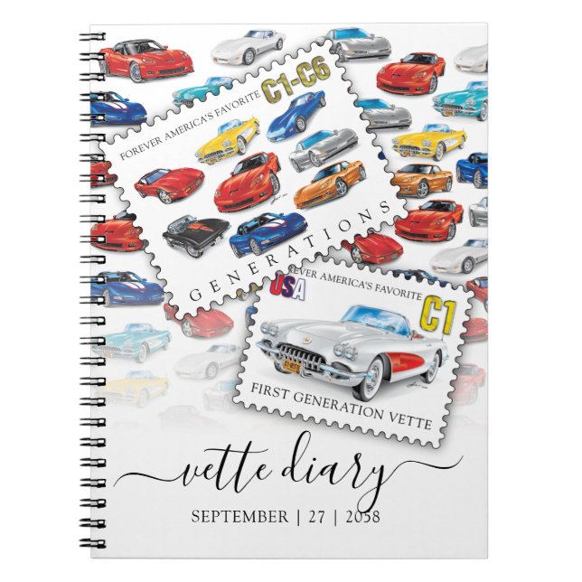 CUADERNO GENERACIONES DEL ARTE DEL AUTOMÓVIL (Frente)