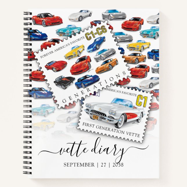 CUADERNO GENERACIONES DEL ARTE DEL AUTOMÓVIL (Anverso)
