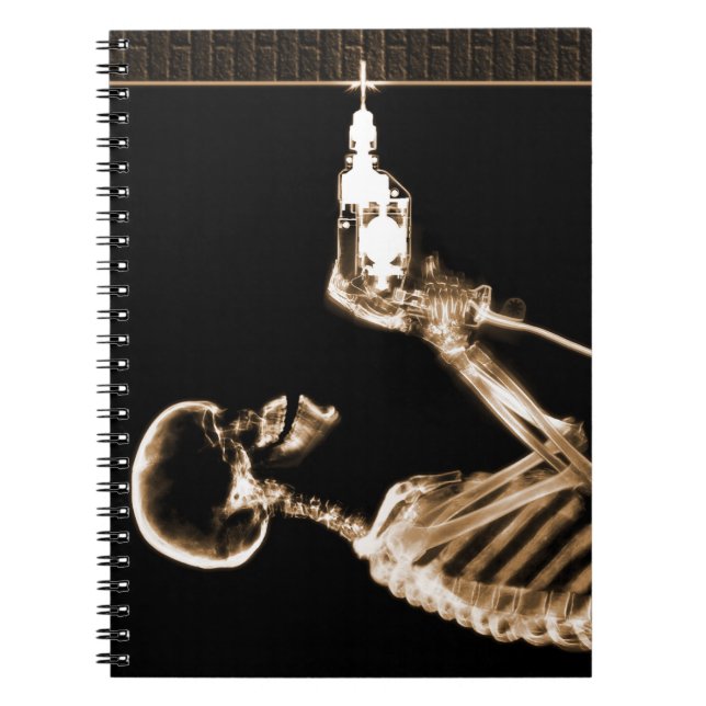 Cuaderno Generador de esqueletos de Sepia X-Ray (Frente)