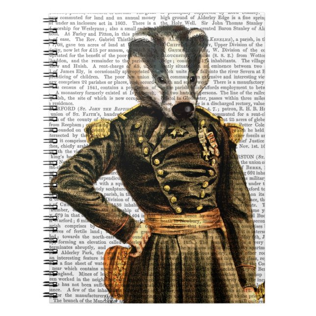 Cuaderno General Badger (Frente)