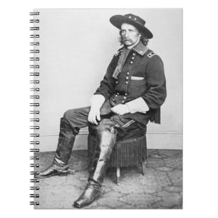 Cuaderno General George A. Custer (foto de b/w)