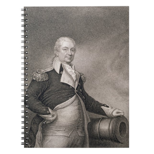Cuaderno General importante Henry Knox (1750-1806) grabado (Frente)