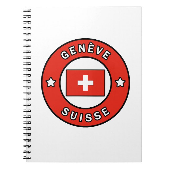 Cuaderno Genève Suisse (Frente)