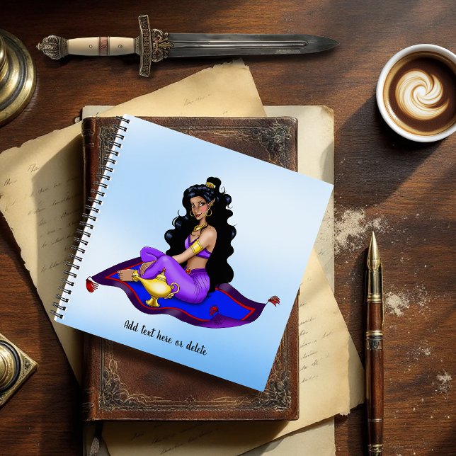 Cuaderno Genie Magic Carpet Lamp Blue Sky (Subido por el creador)