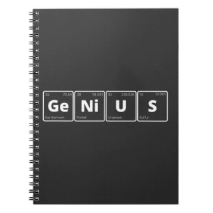 Cuaderno Genio - Tabla periódica