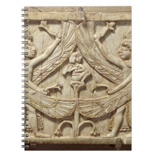 Cuaderno Genios cons alas, período asirio, c.750 A.C.