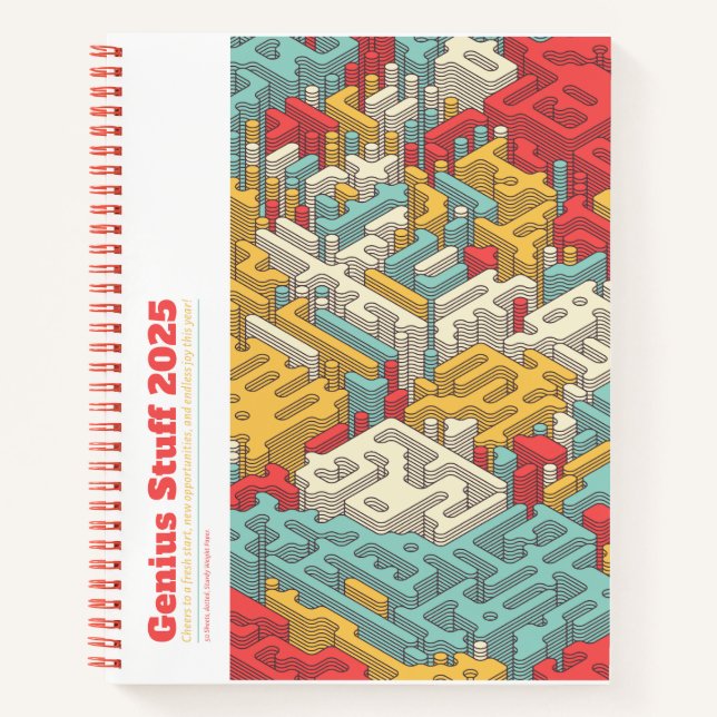 Cuaderno ¡Genius Stuff 2025! (Anverso)