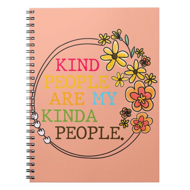 Cuaderno Gente Amable Es Mi Gente Más O Menos (Frente)