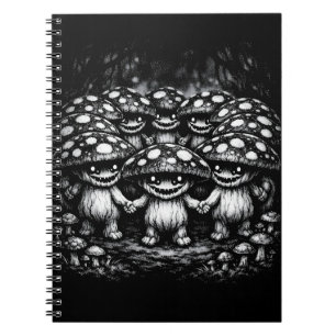 Cuaderno Gente Hongo • Criaturas del Bosque por BurnsInHell