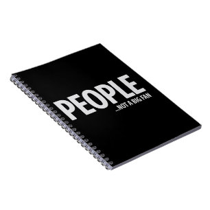 Cuaderno Gente No Es Fan De Mí Sarcástico Divertido 