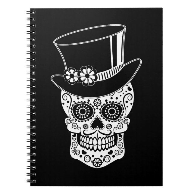 Cuaderno Gentleman Sugar Skull (Frente)