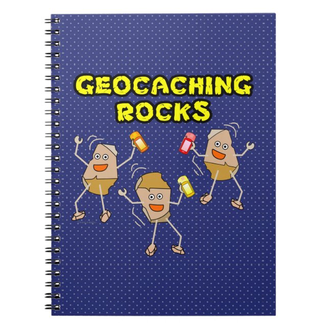 Cuaderno Geocaching Rocks (Frente)