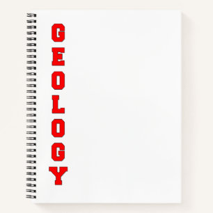 Cuaderno Geología