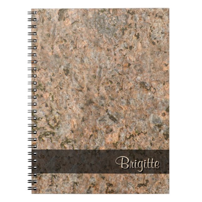 Cuaderno Geología de la fotografía de rock Textos de cualqu (Frente)