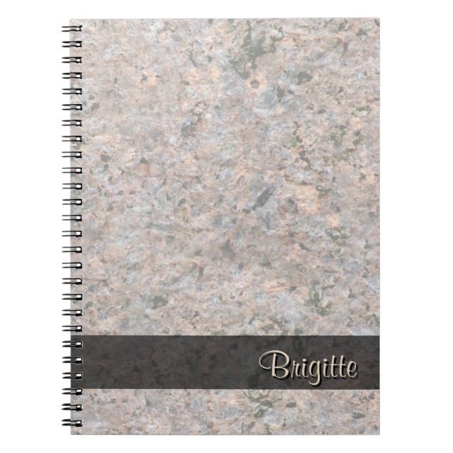 Cuaderno Geología de la fotografía de rock Textos de cualqu (Frente)