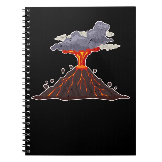 Cuaderno Geología de la lava del volcán Guay (Frente)