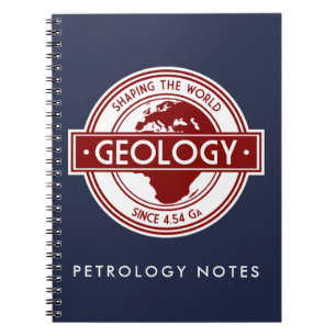 Cuaderno Geología - Diseño del logotipo del mundo (Europa/Á