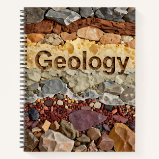 Cuaderno Geology Layered Rocks Earth Science Personalized