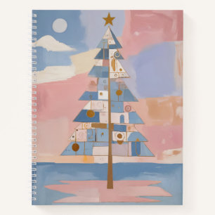 Cuaderno Geometría abstracta de Navidad