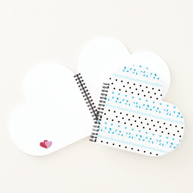 Cuaderno Geometría azul (Interior)