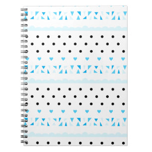 Cuaderno Geometría azul