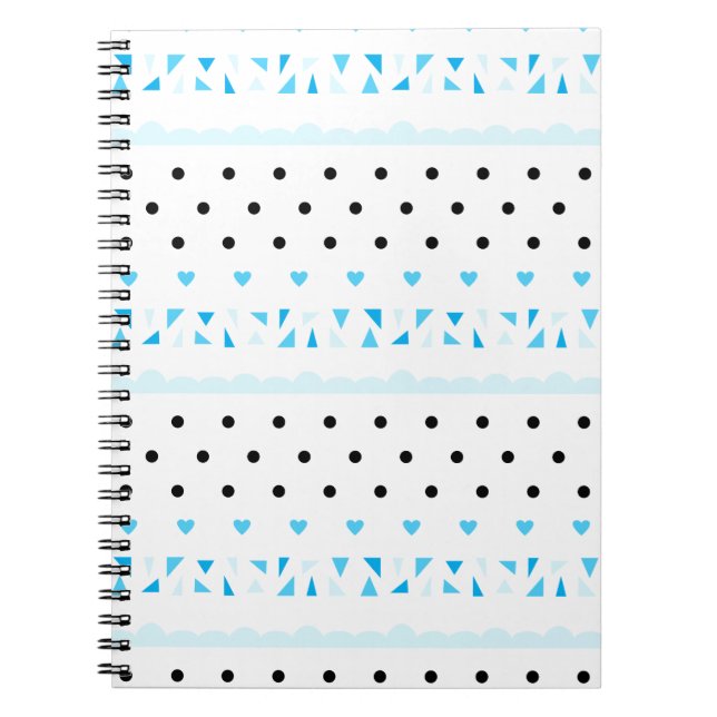 Cuaderno Geometría azul (Frente)