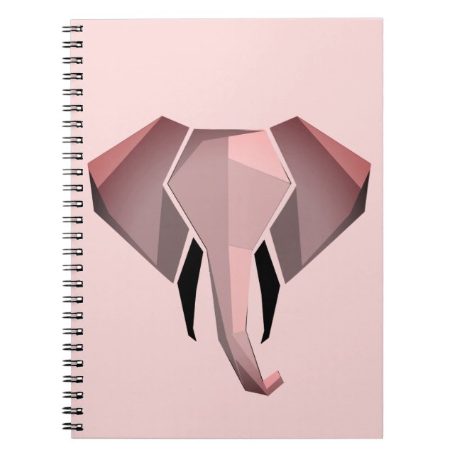 Cuaderno Geometría Cabeza elefante (Frente)