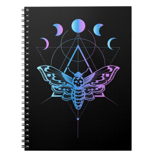 Cuaderno Geometría de la media luna del Gótico del Pastel (Frente)