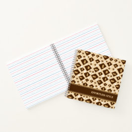 Cuaderno Geometría de tonos terrosos