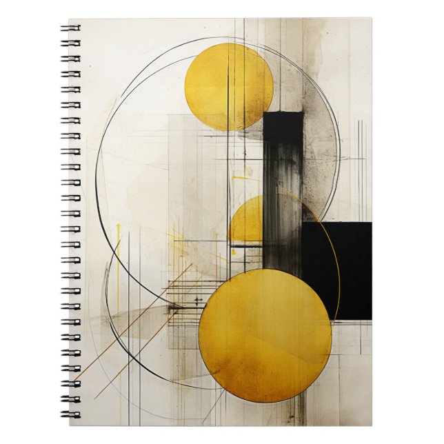 Cuaderno Geometría dorada (Frente)