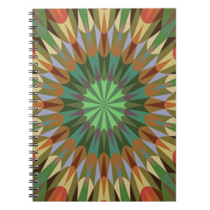 Cuaderno Geometría Retro de Tierra