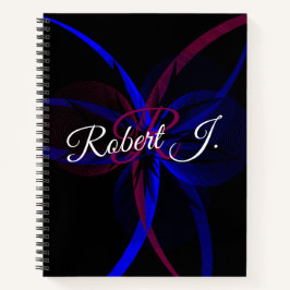 Cuaderno Geometric Abstraction Spiral Notebook