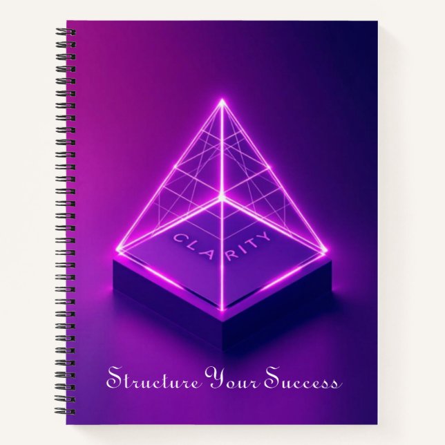 Cuaderno Geometric Clarity Triangle | Directional Strategy  (Anverso)