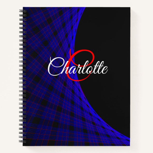 Cuaderno Geometric Space Carpet Spiral Notebook (Anverso)