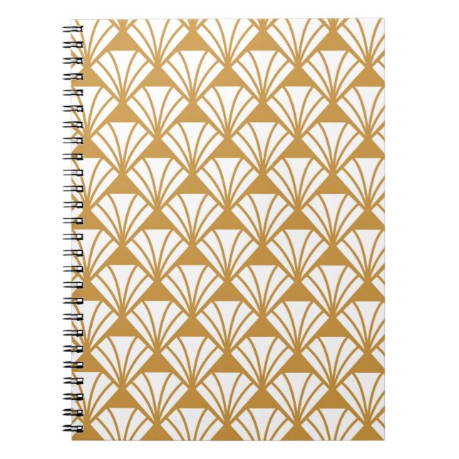 Cuaderno Geométrica clásica: Elegancia Art Deco. (Frente)