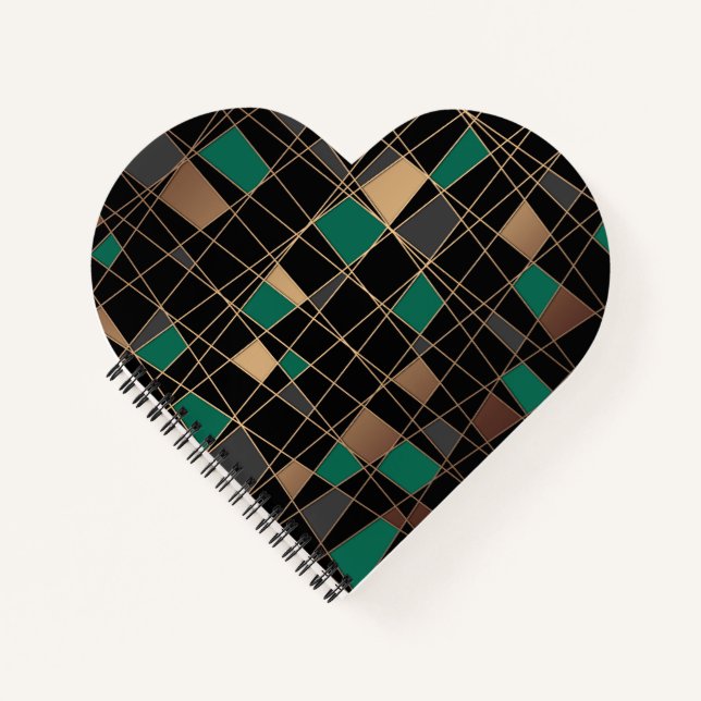 Cuaderno Geométrico, abstracto (Anverso)