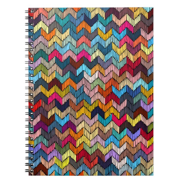 Cuaderno Geométrico de tribal de origen étnico (Frente)