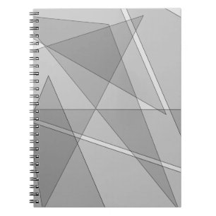 Cuaderno Geométrico gris