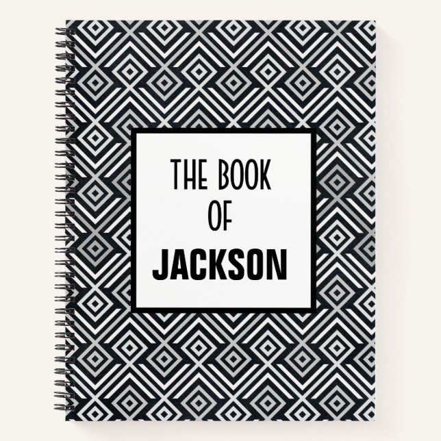 Cuaderno Geométrico personalizado (Anverso)